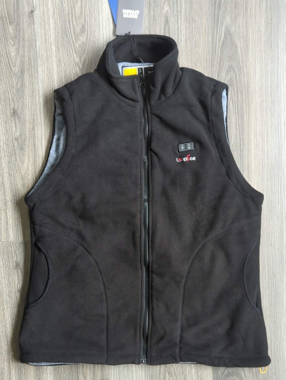 Leapsee Man's Fleece Heated Vest Size XL